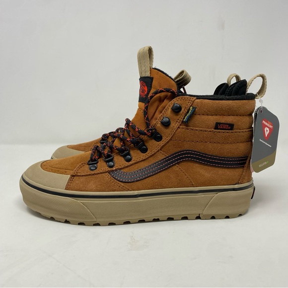 Vans Sk8-Hi MTE 2.0 DX Boots Brown Suede Primaloft All-Weather Men’s 8.5 - Picture 5 of 12
